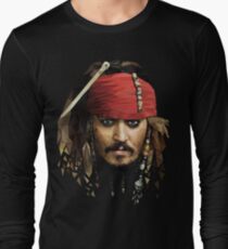 Captain Jack Sparrow Long Sleeve T-Shirt