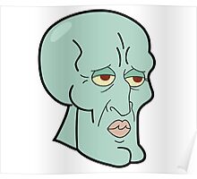 Squidward: Posters | Redbubble