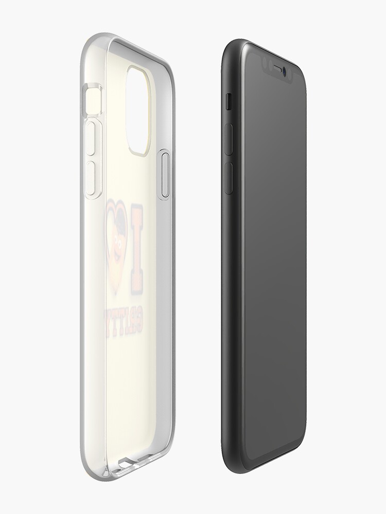 Vista alternativa de Funda y vinilo para iPhone Amo a Gritty
