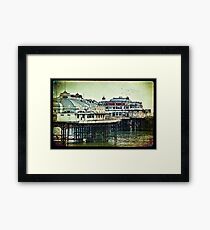 Brighton's Victorian West Pier Framed Print