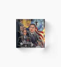 threat level Acrylic Block