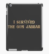 I Survived The Gom Jabbar iPad Case/Skin