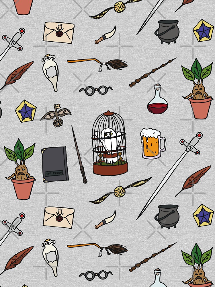 Owl and wand by lor4rt