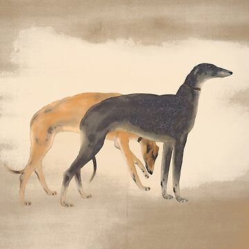 Artwork thumbnail, Two Greyhounds by anni103