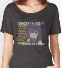 Crescent Moon Burgers Women's Relaxed Fit T-Shirt