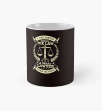 Savvy Turtle A Good Lawyer Knows The Law, Lawyer Classic Mug