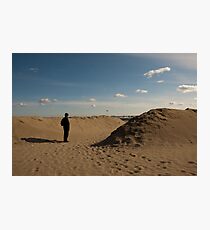 "This is not a Tourist," Lido Beach, Venice, Italy Photographic Print