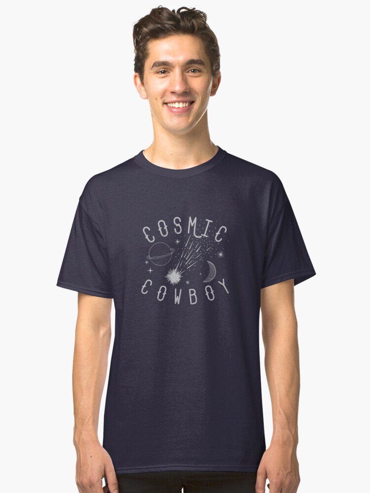 cosmic black t shirt