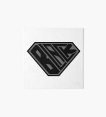 Black SuperEmpowered (Black on Black) Art Board Print