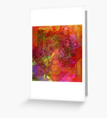 Card. Lovely Painting. Greeting Card