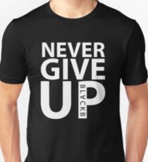 Camiseta unisex Nunca te rindas la camiseta BLACKB usada por Mohamed Salah en la camiseta Anfield