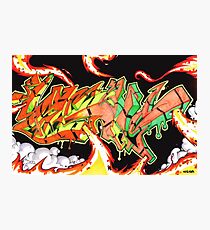 Abstract Graffiti Art Photographic Print