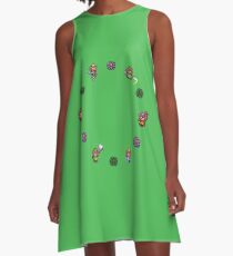 Vestido acampanado La leyenda de Zelda: un enlace al diseño del reloj divertido pasado