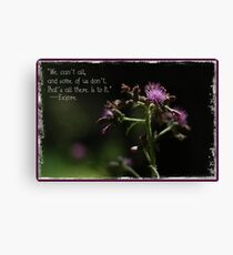 For Eeyore Canvas Print