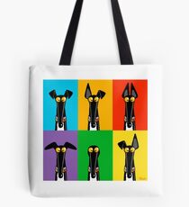 Greyhound Semaphore Tote Bag