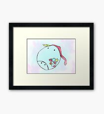 Einhorn Gerahmtes Wandbild