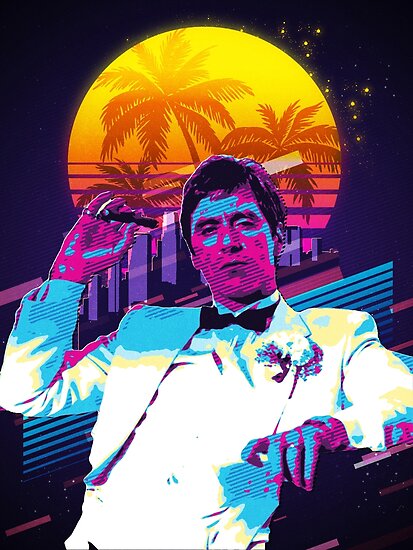"Scarface retro art" Poster by TwoRabbits | Redbubble