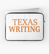 Texas Writing Laptop Sleeve