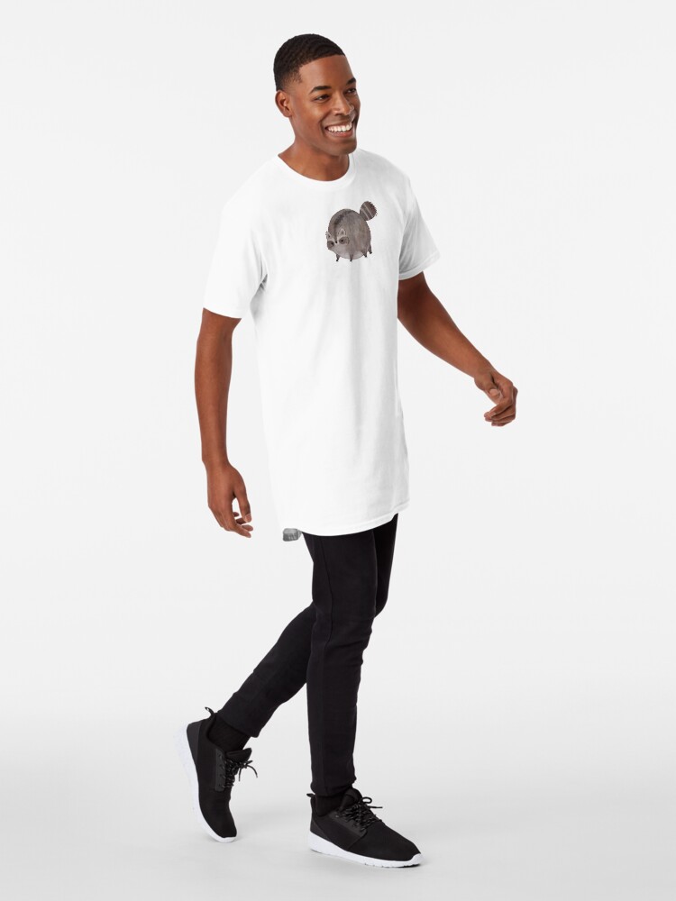 Alternate view of Chubby Trash Panda Long T-Shirt