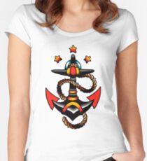 Anchor Women's Fitted Scoop T-Shirt