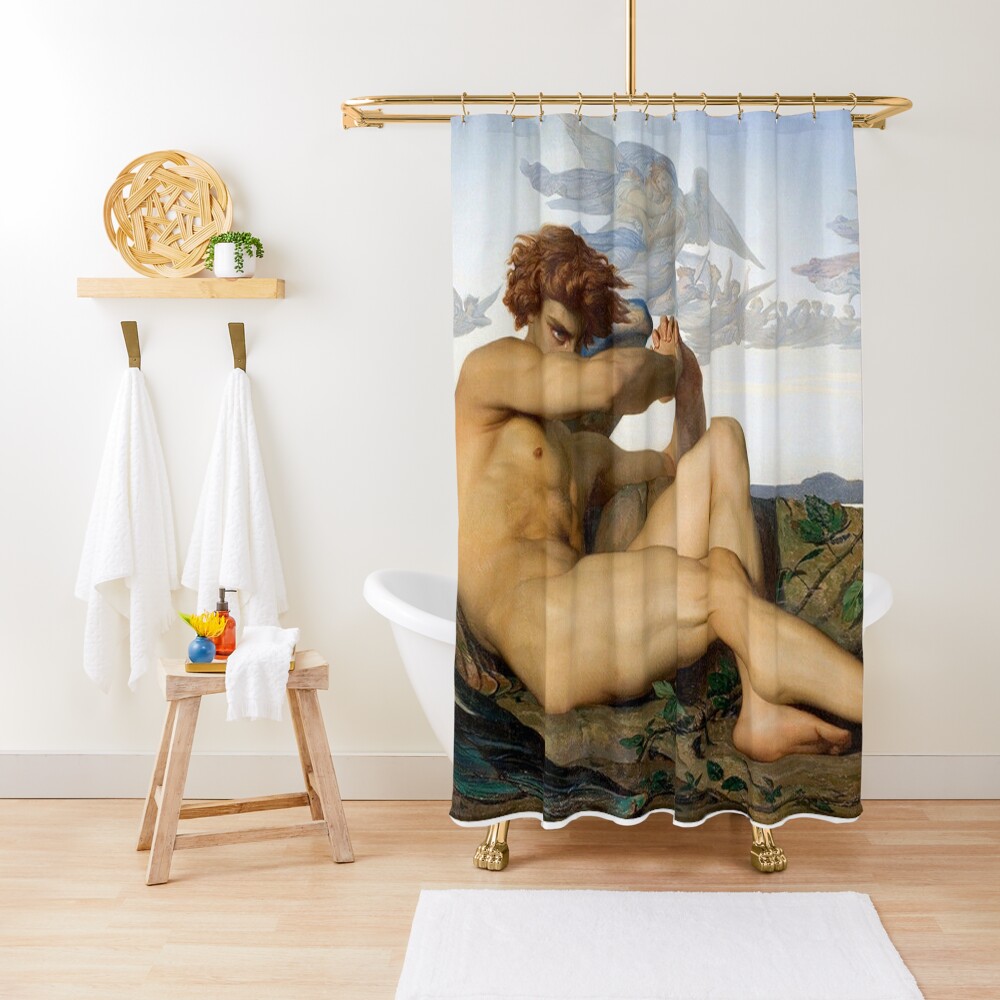 Fallen Angel Alexandre Cabanel Original Shower Curtain