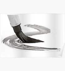 Sumi-e Brush 2 Poster