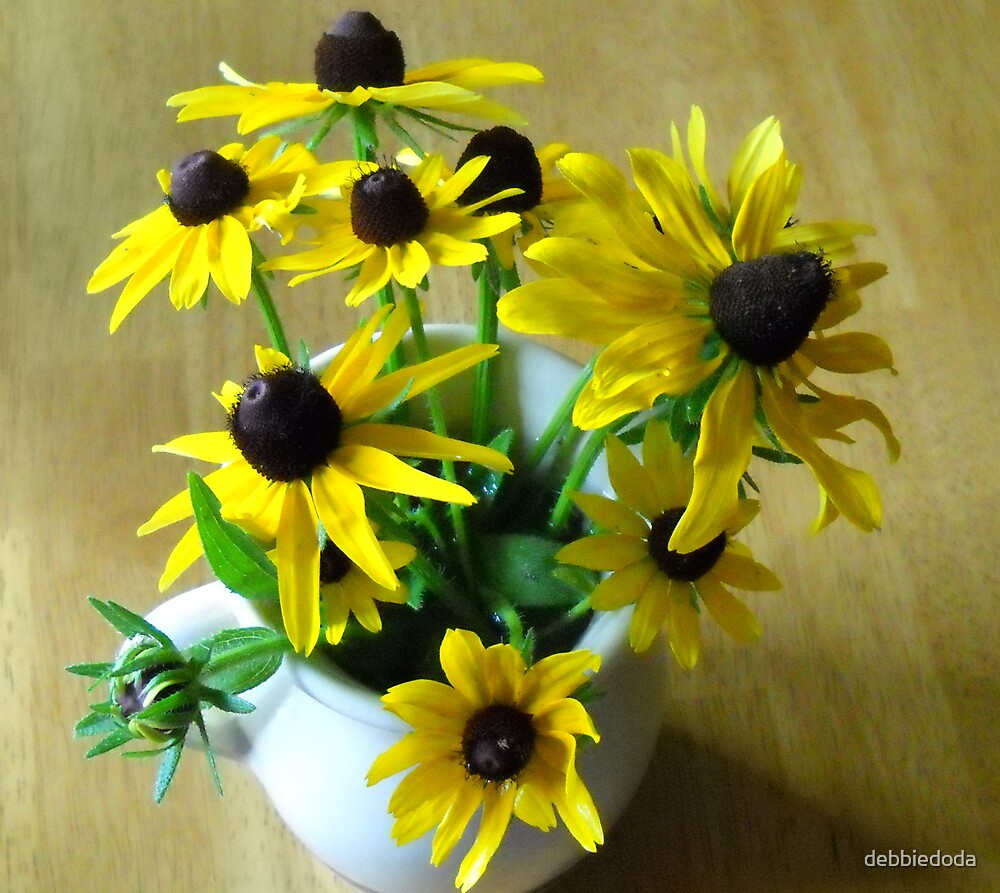 "Bouquet of BlackEyed Susans" by debbiedoda Redbubble