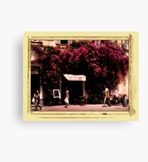 Italian Cafe Canvas Print