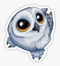 Snowy Owlette Sticker