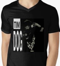 Camiseta de cuello en V El perro original