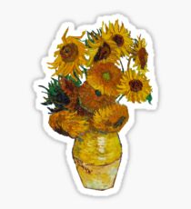sunflowers Sticker