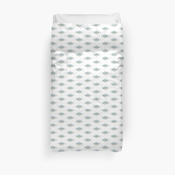 West East Designs swirled compass logo Duvet Cover