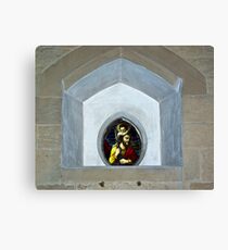 Slingsby Church Window Canvas Print