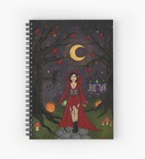 Cuaderno de espiral Cuervo Quinn - "Bienvenido a mi mundo"