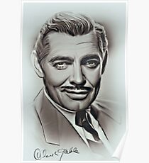 Clark Gable Poster