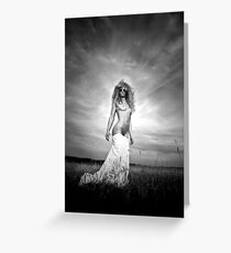 Wonder woman Greeting Card