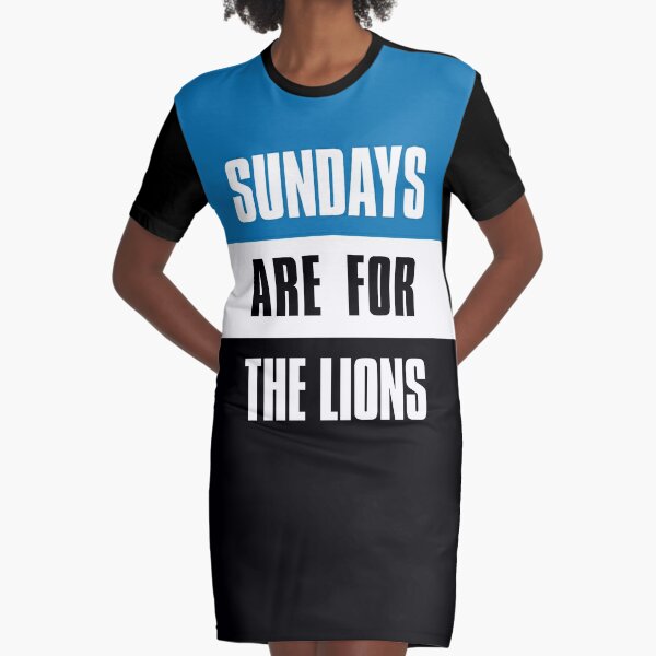 detroit lions jersey dress