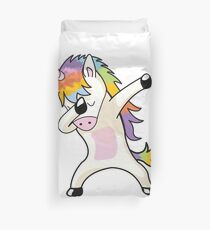 Dabbing Unicorn Einhorn Bettbezug