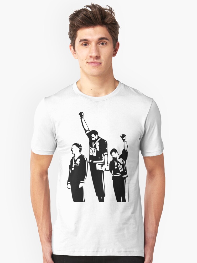 1968 olympic protest t shirt