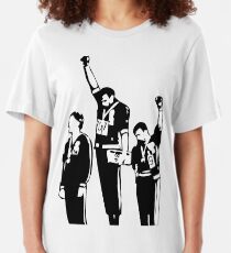 1968 Olympics Black Power Salute Slim Fit T-Shirt