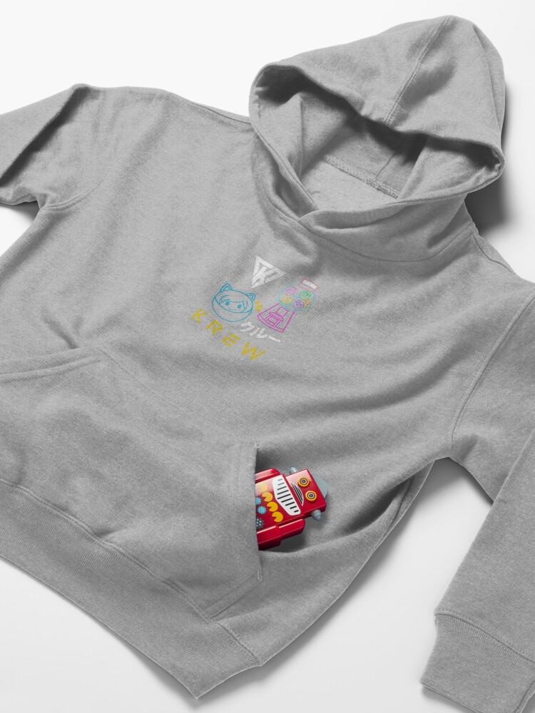 Alternate view of Funneh Cute Cartoon Kids Pullover Hoodie