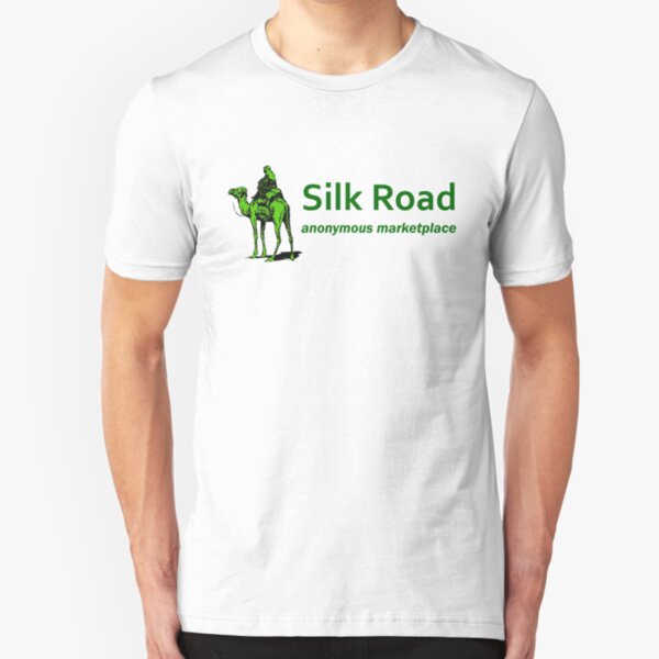 Silk Road Darknet Marketplace v1.0 Slim Fit T-Shirt
