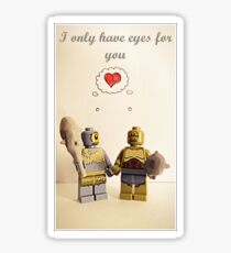 I only have eyes for you Sticker