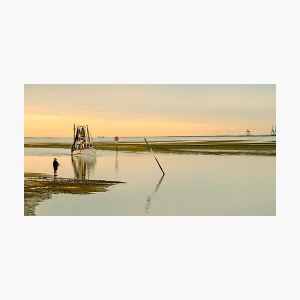 Trawler Returning Photographic Print