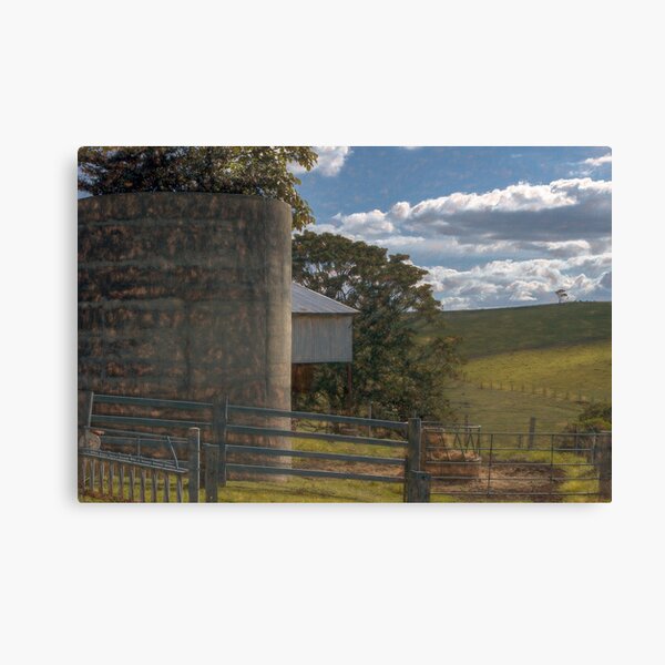 Silo Painterly Canvas Print