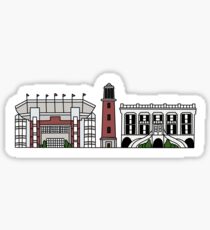 UA "Skyline" Sticker