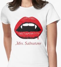 Mrs Salvatore Women's Fitted T-Shirt