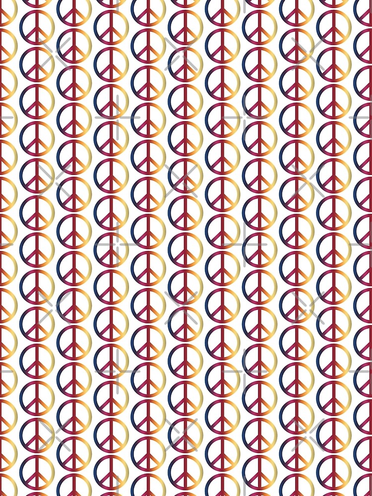 Peace Linear Gradient (Clear/White) by jrbactor