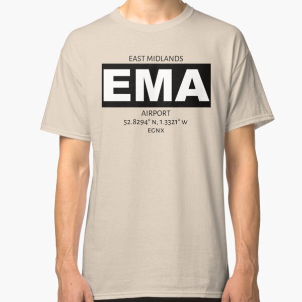East Midlands Airport EMA Classic T-Shirt
