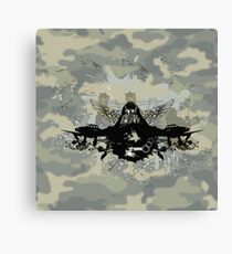 War Pilot Canvas Print